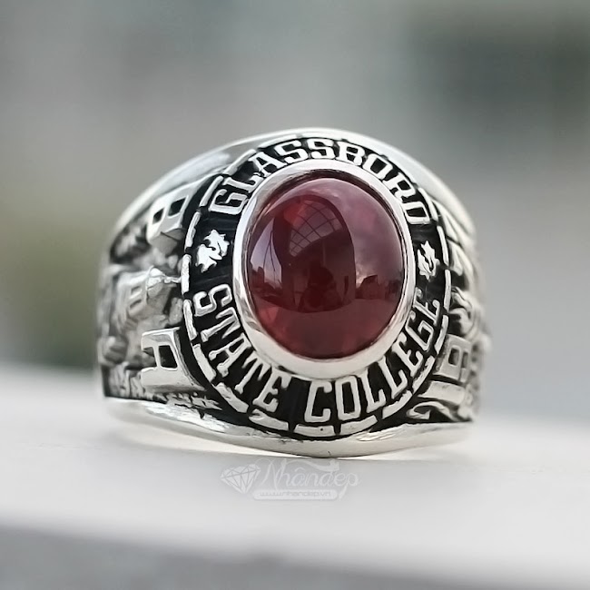 NHẪN MỸ GLASSBORO NĂM 1977 BẰNG BẠC CHUẨN